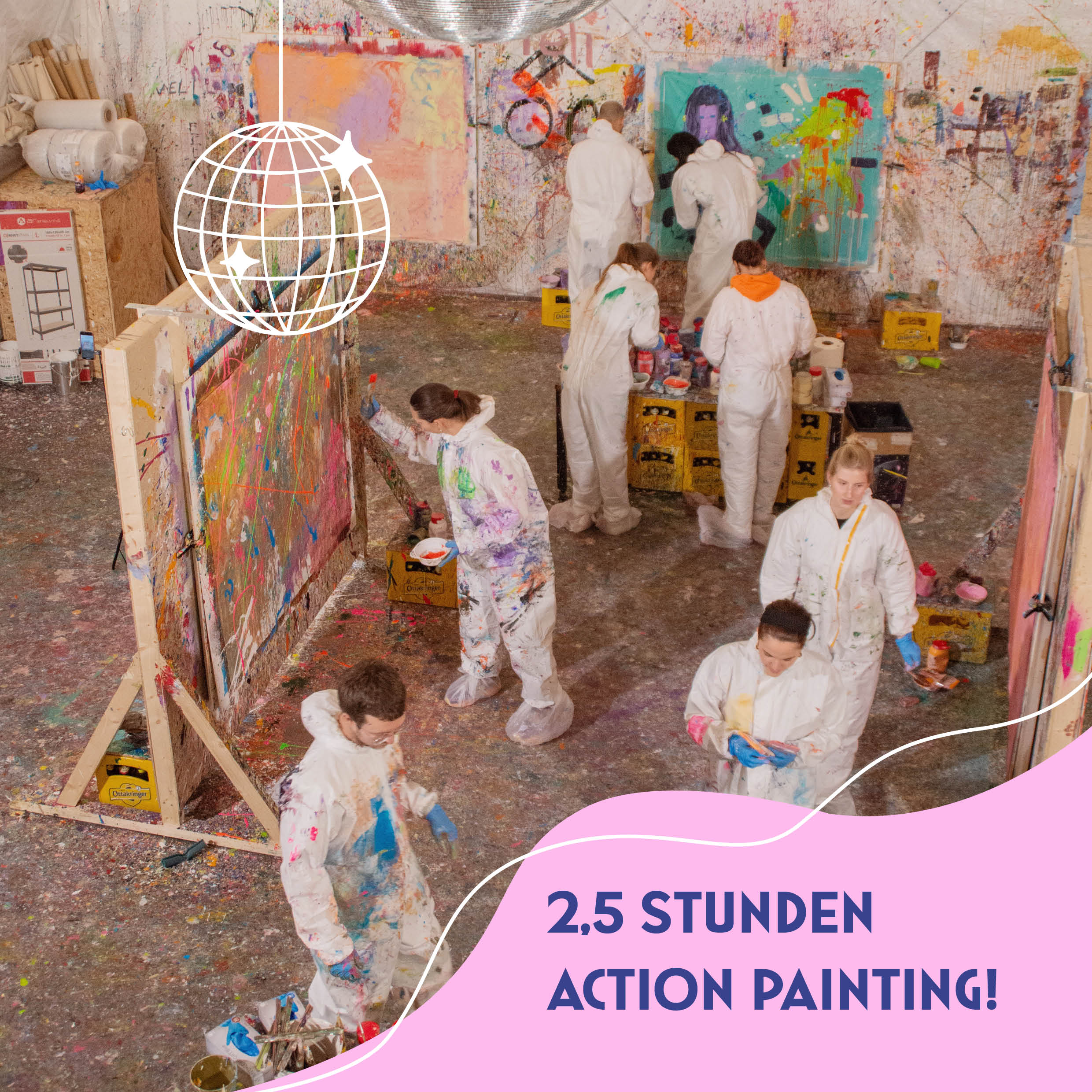 Action Painting Session München